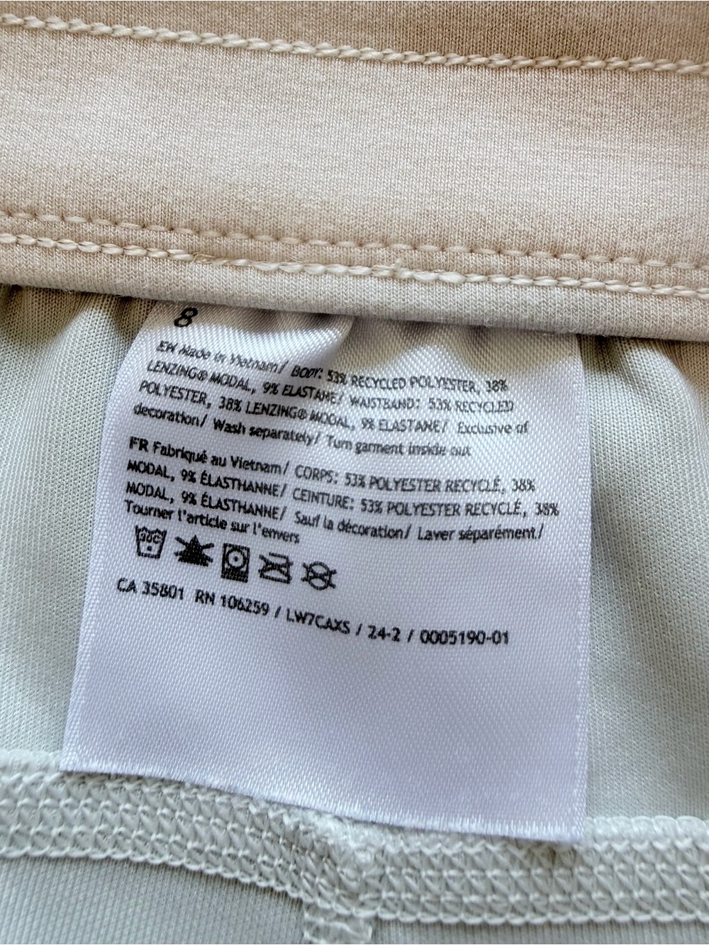 Lululemon Softstreme High-Rise 4” Shorts White Opal Size 8 Pockets - Picture 10 of 11